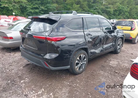 2021 Toyota Highlander Xle from USA, damaged, VIN 5TDGZRAH6MS063393